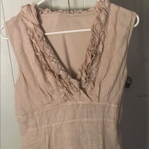 Gorgeous XCVI 100% linen mini dress